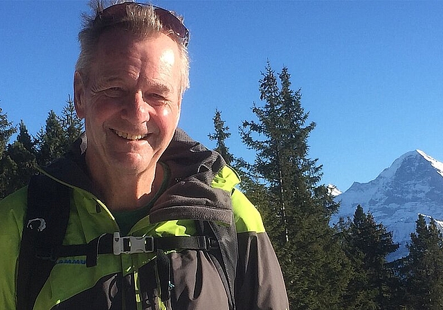 Geht mit gutem Beispiel voran: Hugo Saner liebt die Bewegung in der Natur - ob zu Fuss oder auf dem Velo. (Bild: ZVG)