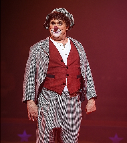 David Larible, der Clown der Clowns,begleitet den Circus Knie auf der diesjährigen Tournee. (Bild: K. Stuppia)