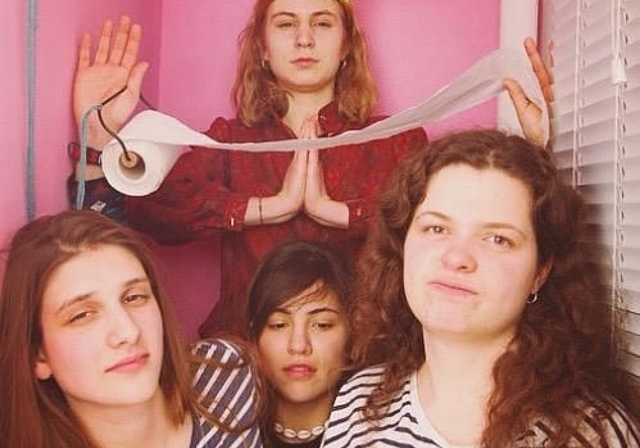 Die Dog Daughterz spielen anlässlich der 1. Mai Feier in Olten. (Bild: ZVG)