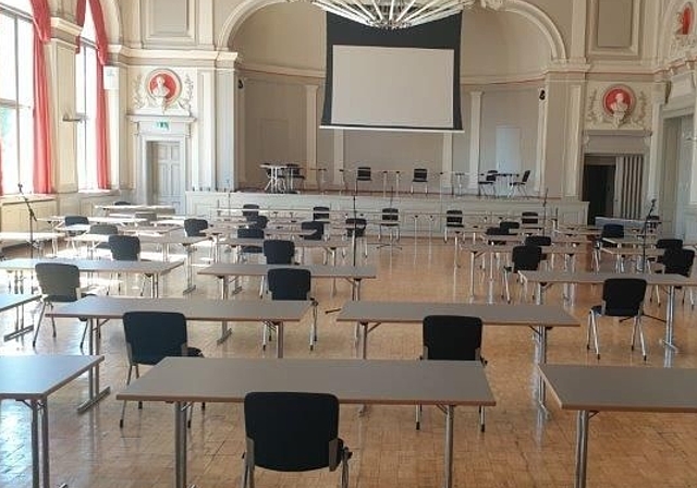 Die Mai-Sitzung des Oltner Parlaments findet im Konzertsaal statt. (Bild: ZVG)