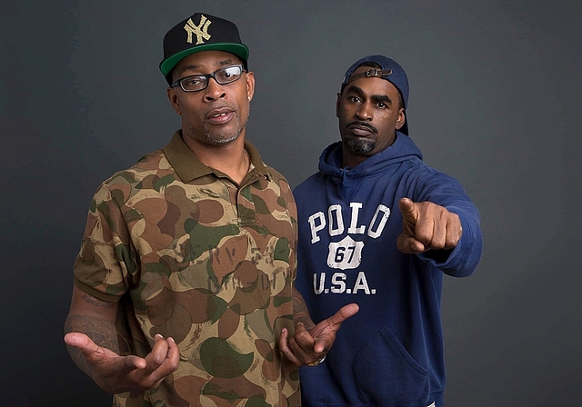 Am Freitag, 29. März treten die Hip Hop-Legenden Sadat X und El Da Sensei in der Paraiba Bar in Olten auf. (Bild: ZVG)