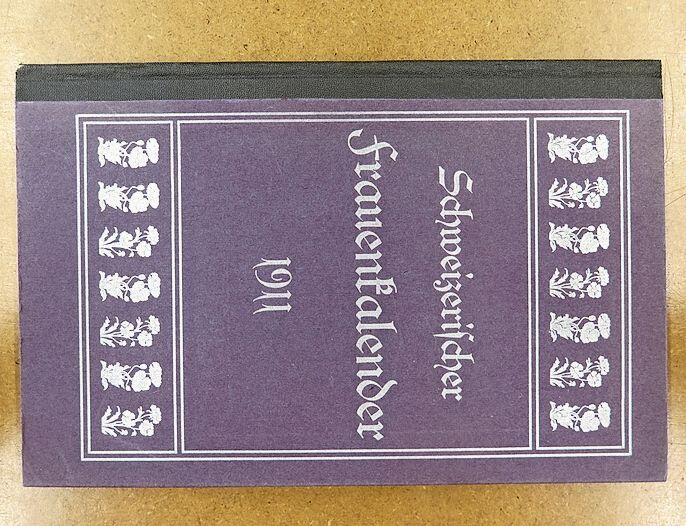 Deckblatt des ersten «Frauenkalenders» 1911 in Jugendstil. (Bild: ZVG)