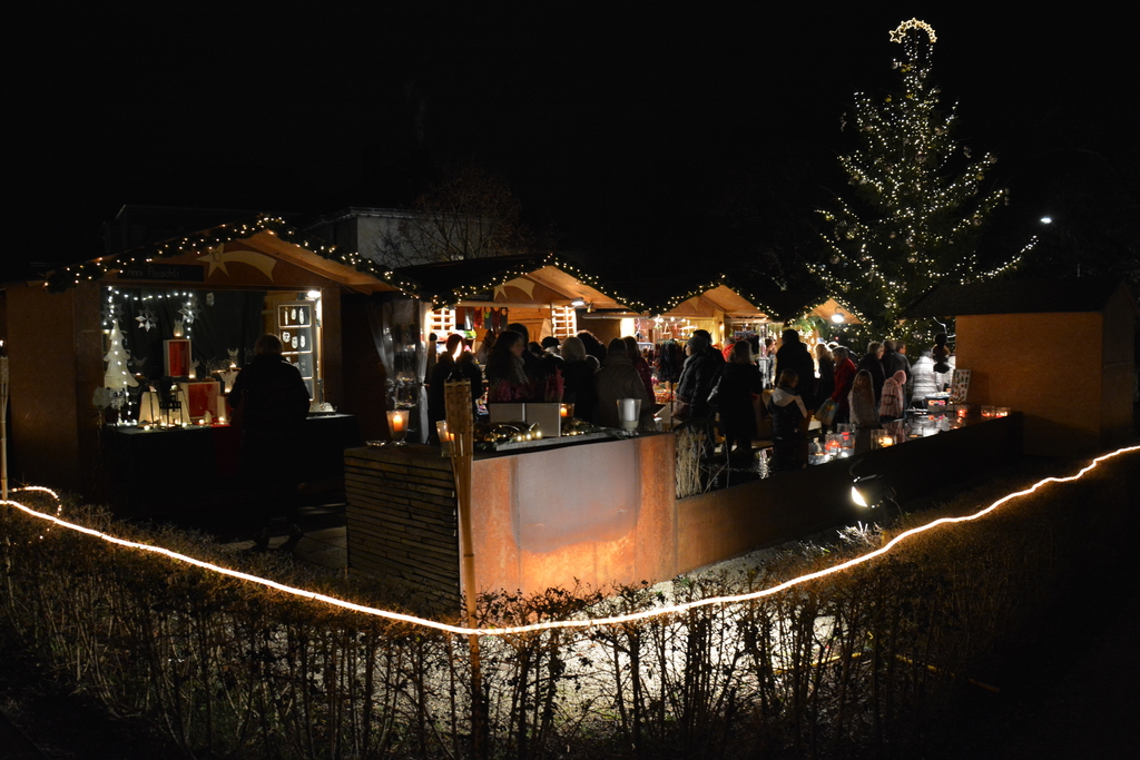 Vom 1. bis 4. Dezember wird der Adventsmarkt zum letzten Mal im Klostergarten stattfinden. (Bild: Archiv/vwe)
