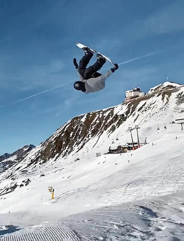 Noè Giorgi ist im Schnee zuhause und trainiert ambitioniert für sein Ziel. (Bild: ZVG)