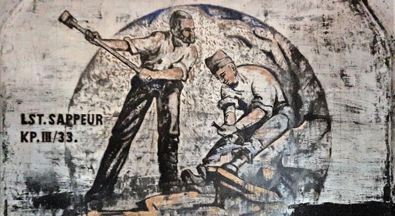 Eine Sappeur-Einheit hat sich im Zweiten Weltkrieg verewigt. (Bild: Cyrill Pürro)
