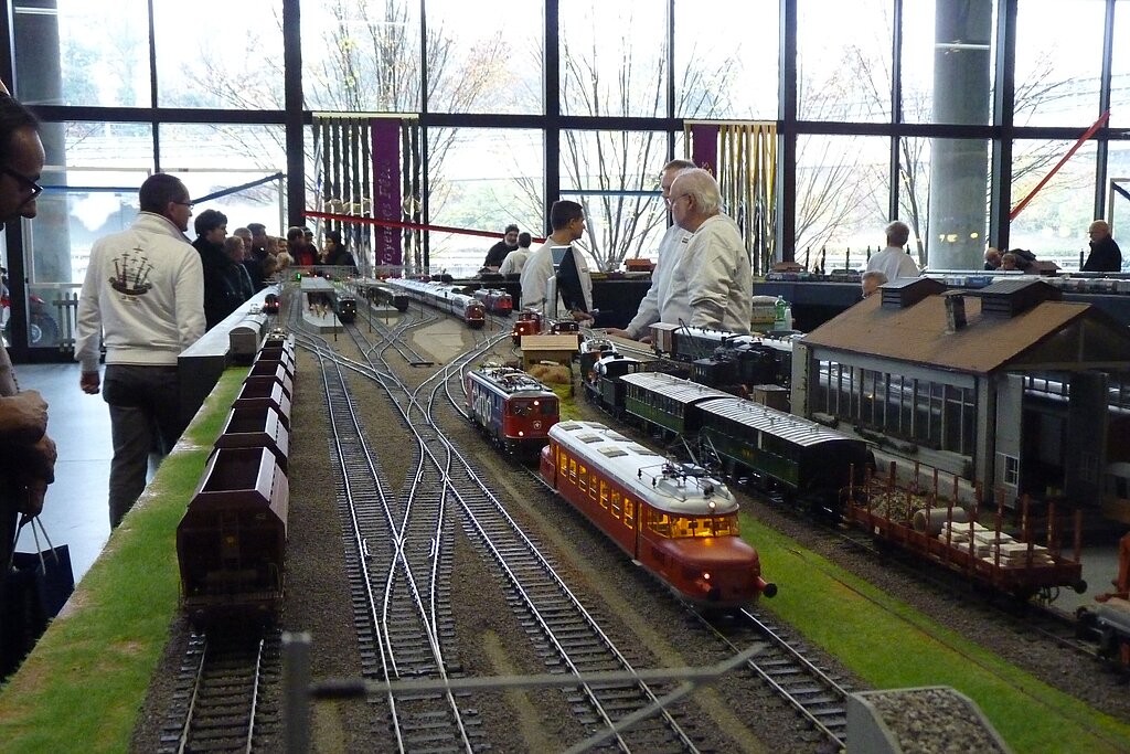 Eine selten anzutreffende Modelleisenbahnanlage: Die Spur-0 in Genf. (Bild: ZVG)
