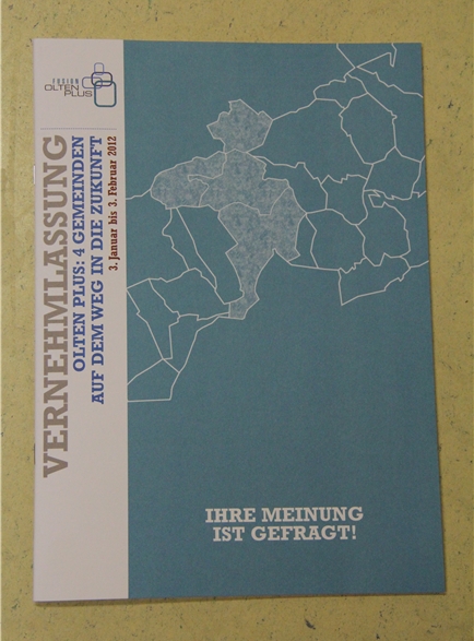 Diese Broschüre wird jedem Stimmbürger der Stadt Olten via Post anfangs Januar zugestellt. mim)
