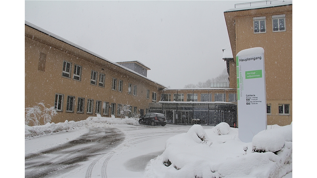 Winterliches Idyll auf dem Allerheiligenberg. mim) 
