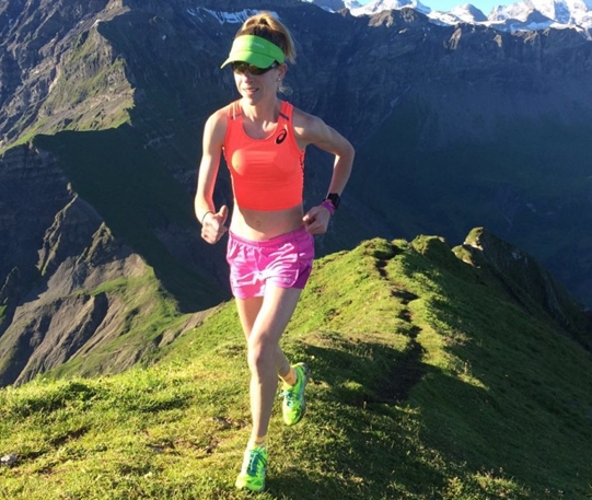 Martina Strähl will in Olten ihren Schweizer-Meister-Titel im Berglaufverteidigen. (Bild: ZVG)