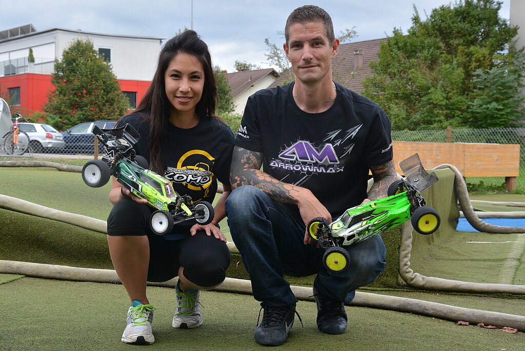  "In unserer Rennbahn steckt jede Menge Herzblut." Iris Egger und Philipp Burkhardt, Verein Kaiju Racing
