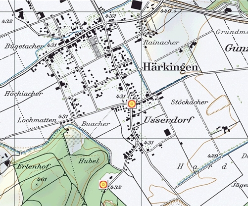 Um 14 Uhr startet der Spaziergang bei der Freizeitanlage Forsthaus Härkingen (432m) in Härkingen. (Bild: ZVG)